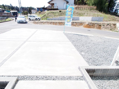 【駐車場】 | ＧＲＡＦＡＲＥ　二本松市上竹一丁目目　1号棟