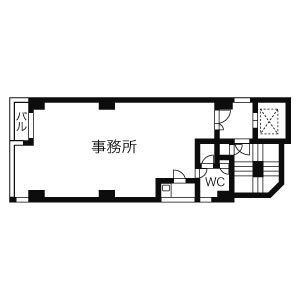 丸茂御園ビル（マルモ ミソノビル）【　オフィスおすすめ　】の間取り