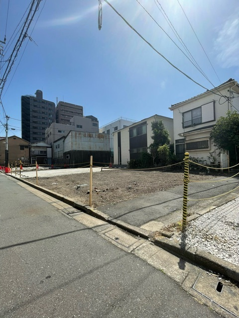 江東区大島６丁目　建築条件付き売地の前面道路含む現地写真|現地（2024年5月）撮影