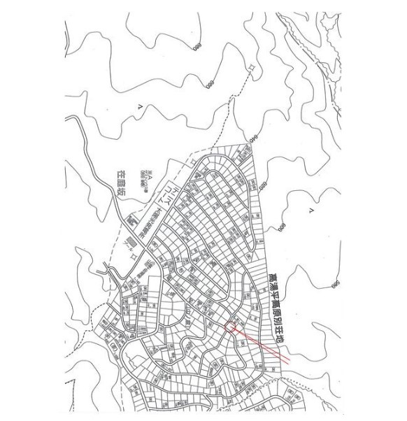 別荘用地　福島市在庭坂字中ノ堂
