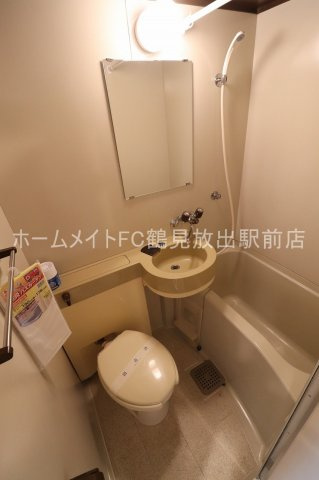 レアレア徳庵17番館の浴室