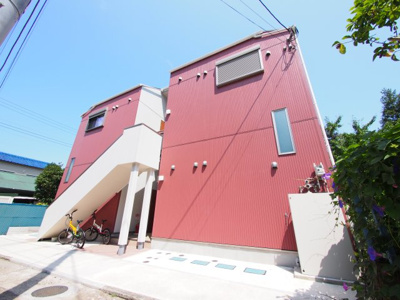 【外観】 | シャイン三春町 | シンプルで落ち着いたデザインの外観です