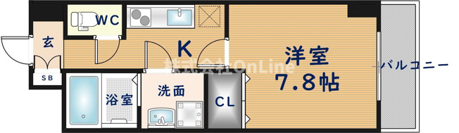 【間取り】 | ルミエール八尾駅前