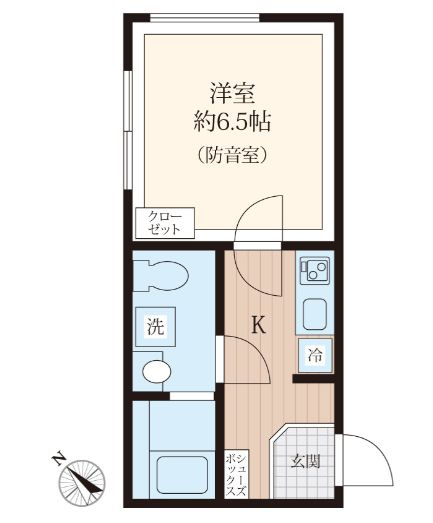 ラシクラス南行徳の間取り