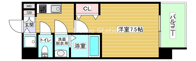 【間取り】 | アドバンス西梅田ウインズ