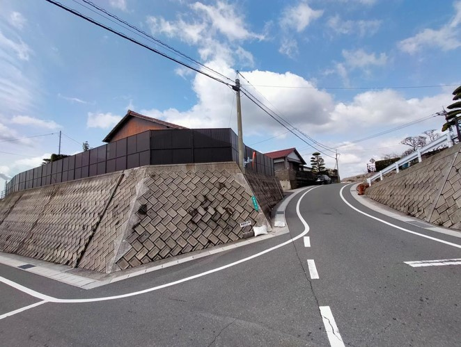 西小串の前面道路含む現地写真