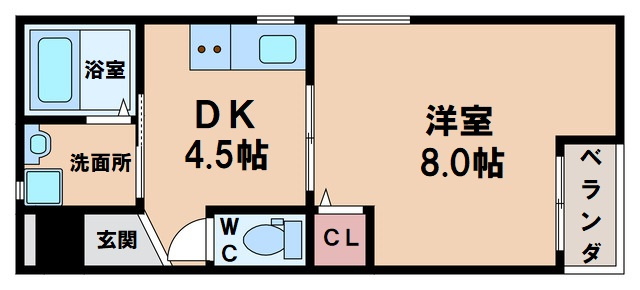 【間取り】 | プルミエール北田辺