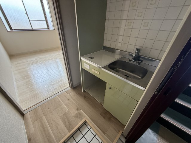 大和高田市西三倉堂２丁目の賃貸マンションのバルコニー