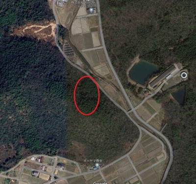 【区画図】 | 西脇市合山町　山林　3