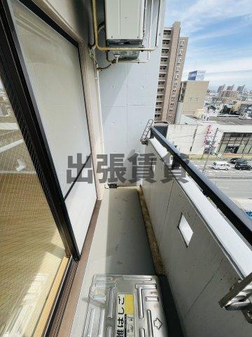 仲介手数料0円！ルフィール八田のバルコニー