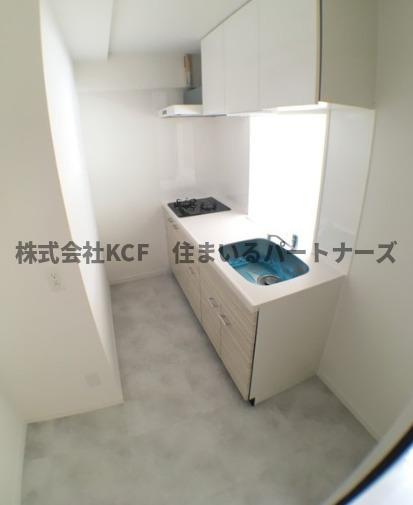 GRANDAIKURUMEのキッチン|コンパクトなキッチンで掃除もラクラク