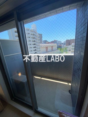 アスリート本町リバーウエストのバルコニー