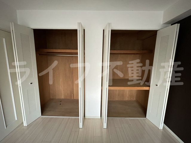 高槻市上牧南駅前町の賃貸マンションの収納|十分な収納スペースがあります