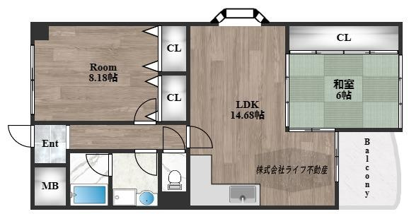 高槻市上牧南駅前町の賃貸マンション