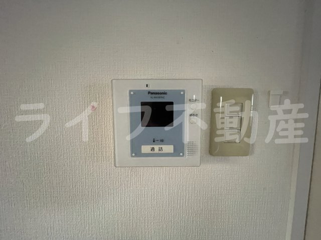 高槻市上牧南駅前町の賃貸マンションのセキュリティ