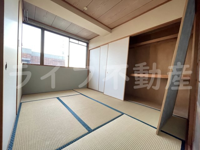 高槻市上牧南駅前町の賃貸マンションの和室|和室があると、家にあたたかい雰囲気が生まれます