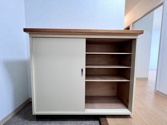 椿峰ニュータウン１０７街区４号棟 の収納|シューズボックス