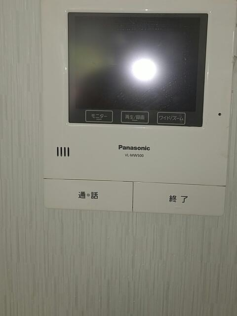 椿峰ニュータウン１０７街区４号棟 の設備|モニター付インターホン