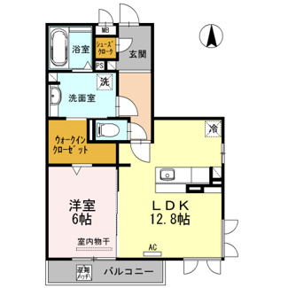 【間取り】 | カーサ エスペランサⅡ