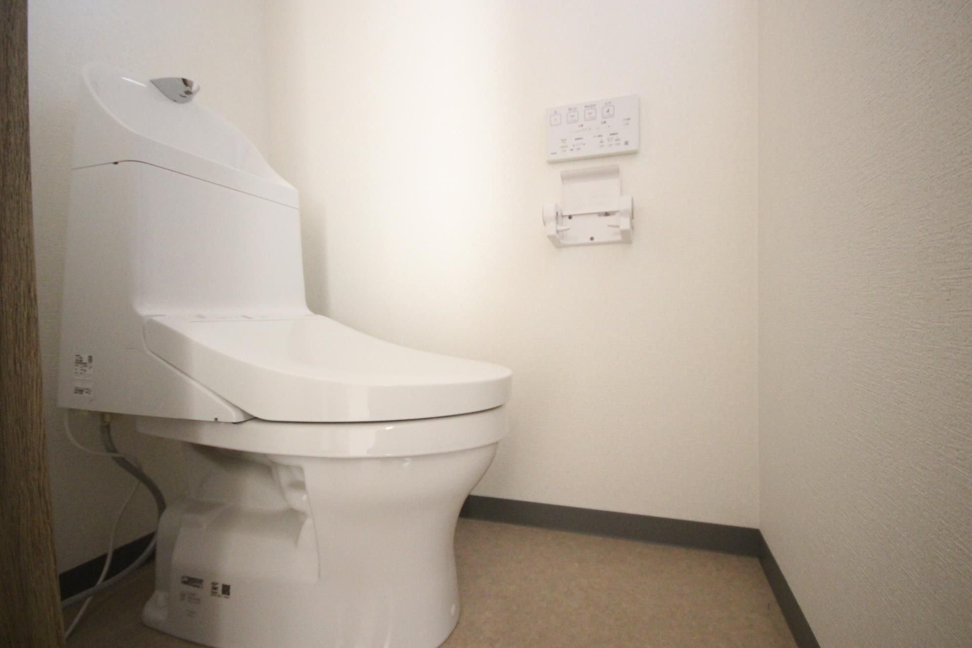 東櫛原貸家のトイレ|トイレもきれいです