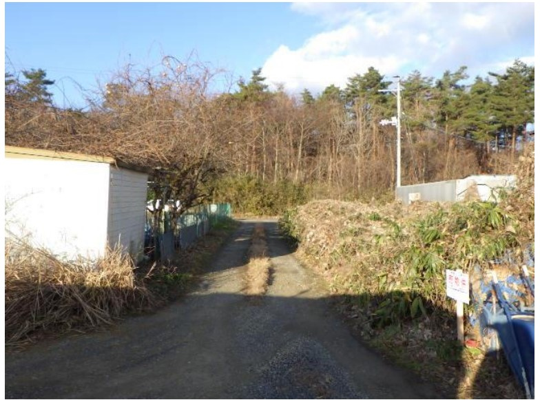 その他用地　福島市在庭坂字小久保の周辺