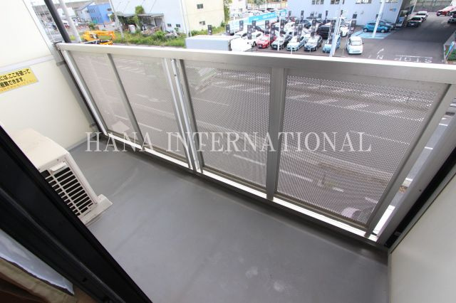 エミールプラザのバルコニー