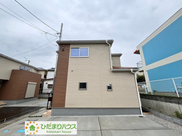 上尾市原市　新築一戸建て　リーブルガーデン　04の外観|小中学校まで徒歩10分以内！
通学路も安心！