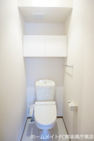 熊本市中央区保田窪２丁目のアパートのトイレ
