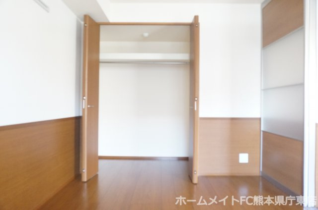 熊本市中央区保田窪２丁目のアパートの収納