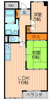 【間取り】 | ラポート大日