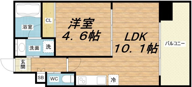 【間取り】 | プレジオ阿波座
