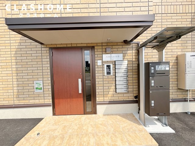 スカイコートB棟　　刈谷市近郊の賃貸はクラスホーム刈谷店のエントランス