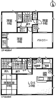 【間取り】 | グランソフィア上新郷