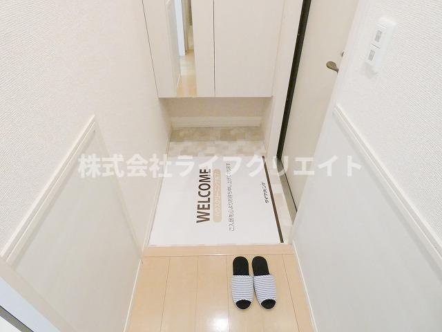 ブリージンBの玄関