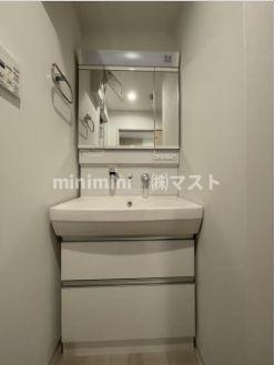 リュエルうめきたの洗面所