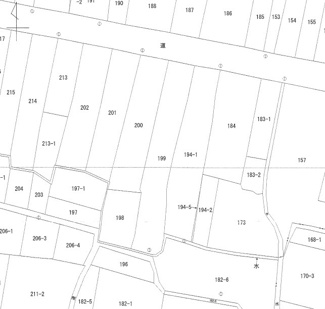 【土地図】 | 白岩　土地