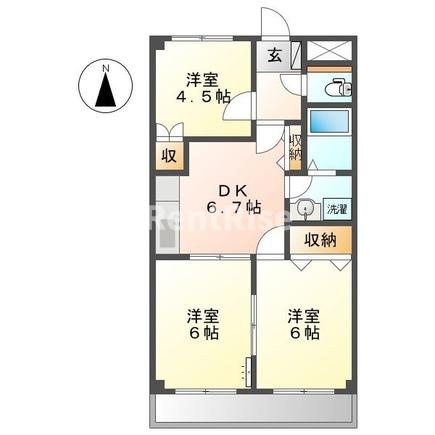 サーフィス２１の間取り|間取図