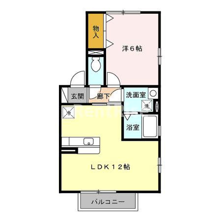 メルシー寿・幸 Ａの間取り