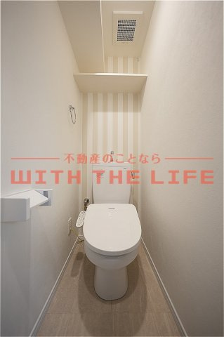 ラルヴェールⅢ【10.000円キャッシュバック対象物件】のトイレ|シンプルで使いやすいトイレです