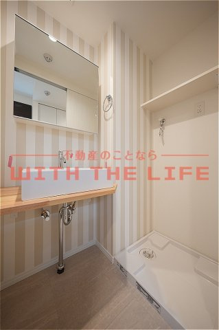 ラルヴェールⅢ【10.000円キャッシュバック対象物件】の洗面所|使いやすい洗面所です