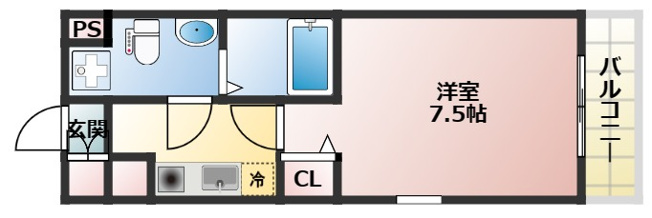 【間取り】 | シャルル上新庄