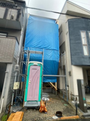 【前面道路含む現地写真】 | 東成区神路１丁目新築戸建