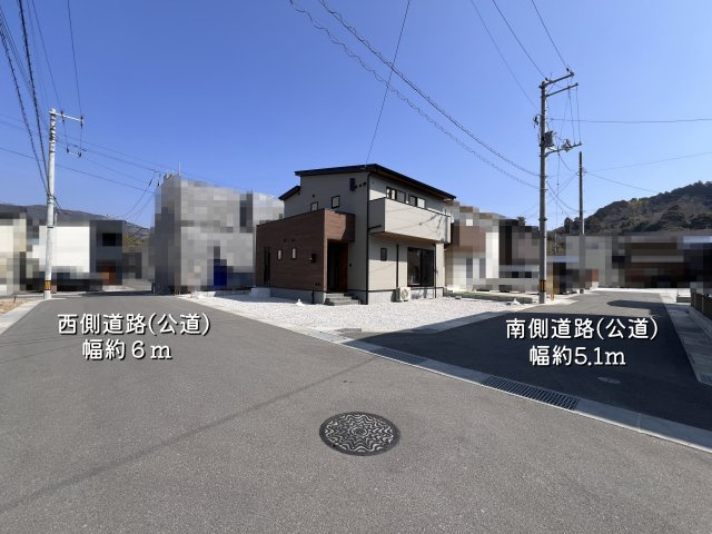 【前面道路含む現地写真】 | 高知市一宮徳谷（未入居物件）