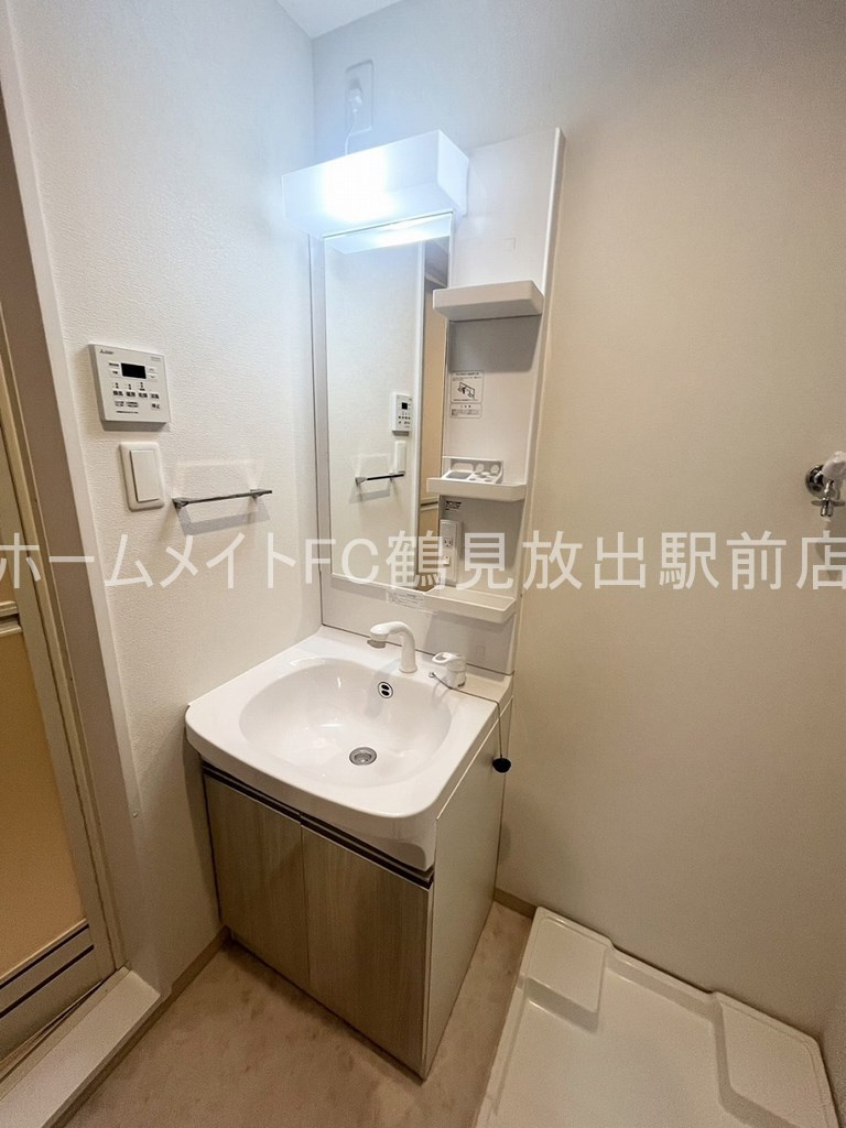 トップヒル森河内の独立洗面台