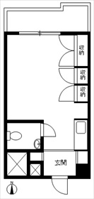 千駄ヶ谷ホリタンの間取り