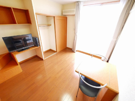 レオパレスＳＴＥＬＬＡの寝室|落ち着いて過ごせるお部屋なので、寝室にいかがでしょうか