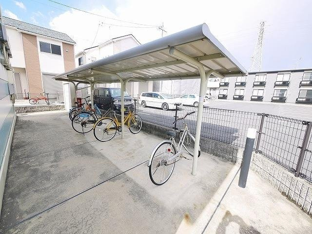 レオパレス悠のその他共用部分|自転車置き場