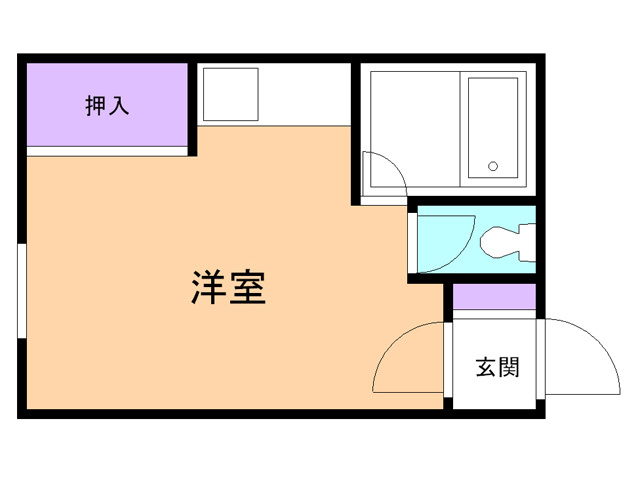 ハイツクリエイトの間取り