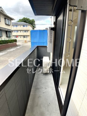 【バルコニー】 | Hermitage久後埼 | 陽当たり良好なバルコニーです