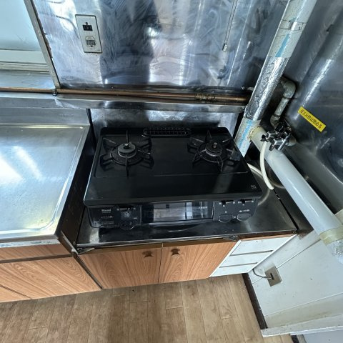 高砂ハイツD棟のキッチン